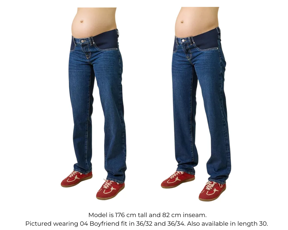 04 Boyfriend Fit - Dark Vintage Wash