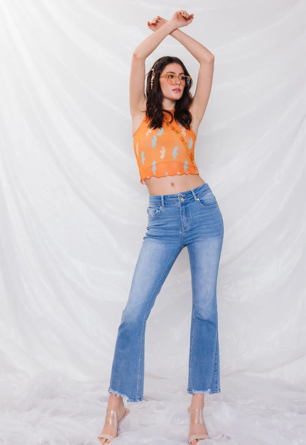 2 Button Miniboot Jeans