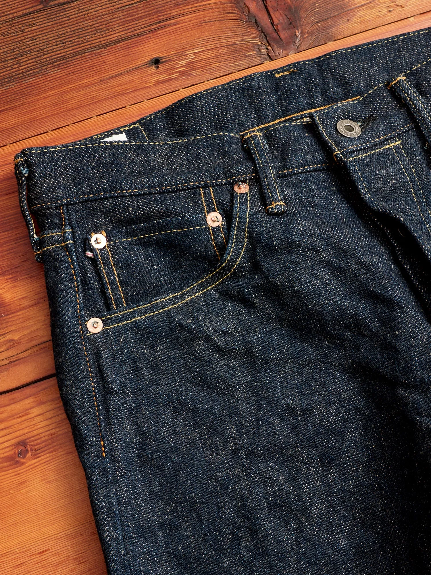 246ZR "Secret Denim" 20oz Selvedge Denim - Clean Straight Fit