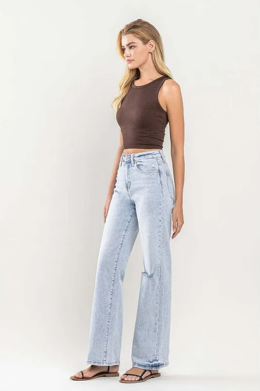 90s Vintage Super High Rise Flare Jeans *Online Only*