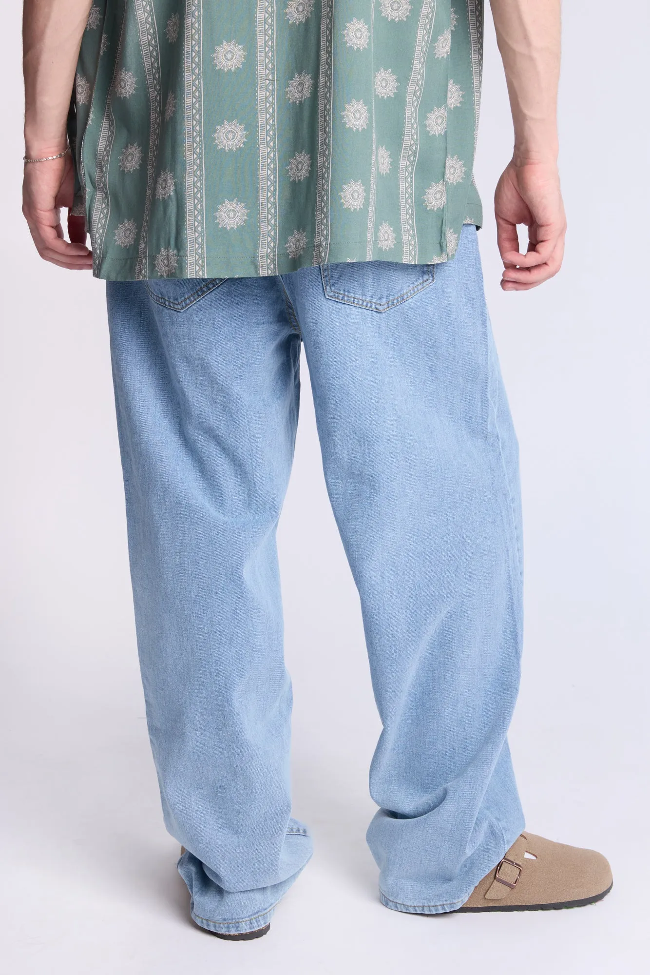 Arsenic Mens LSW Baggy Rigid Jeans
