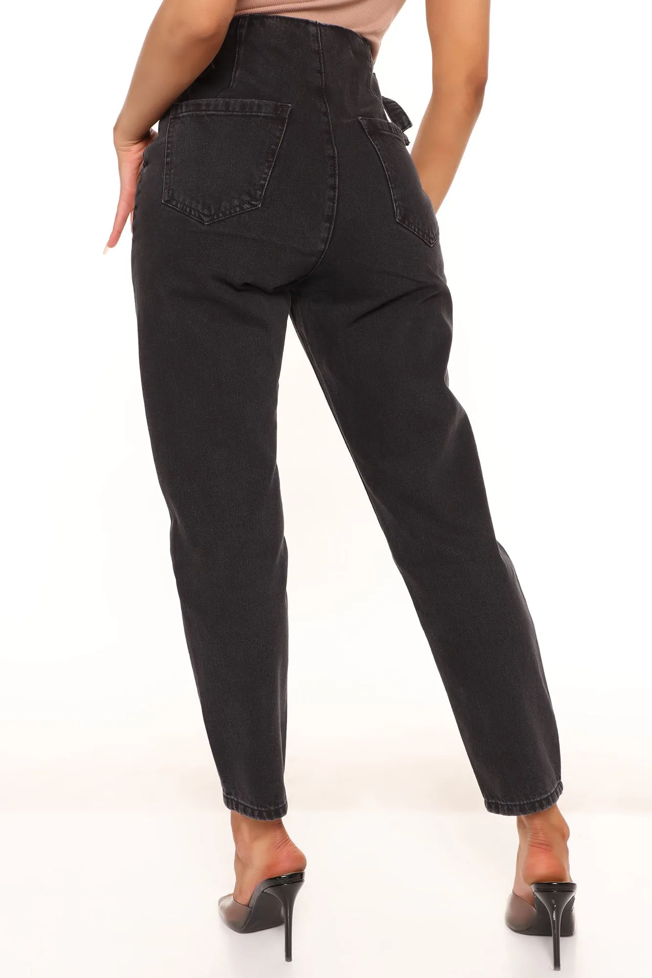 Bali Balloon Jeans - Black