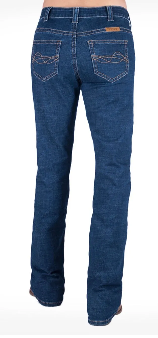 Cowgirl Tuff Dont Fence Me in DeLux Jeans