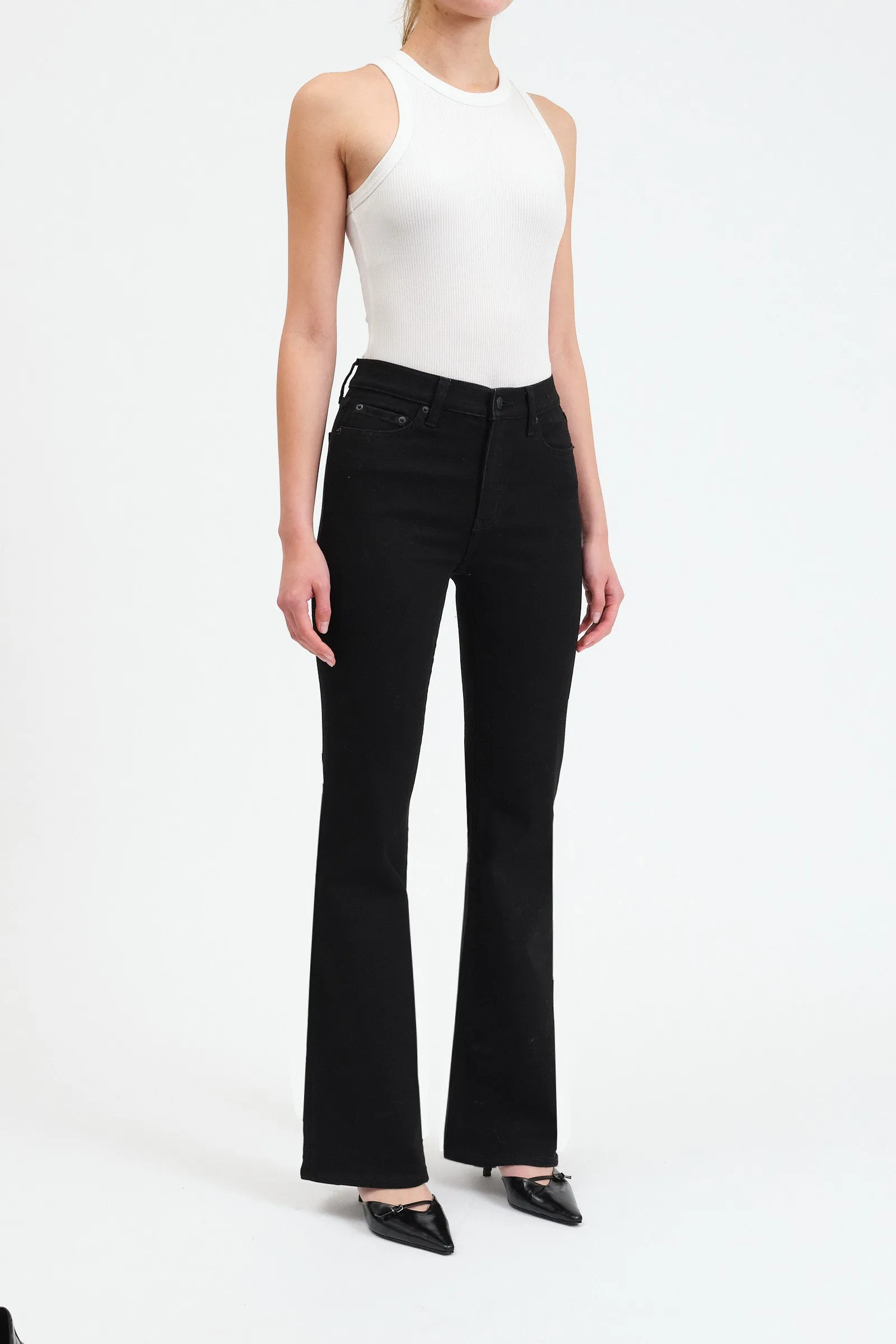 Daze Covergirl Black Bootcut Jean