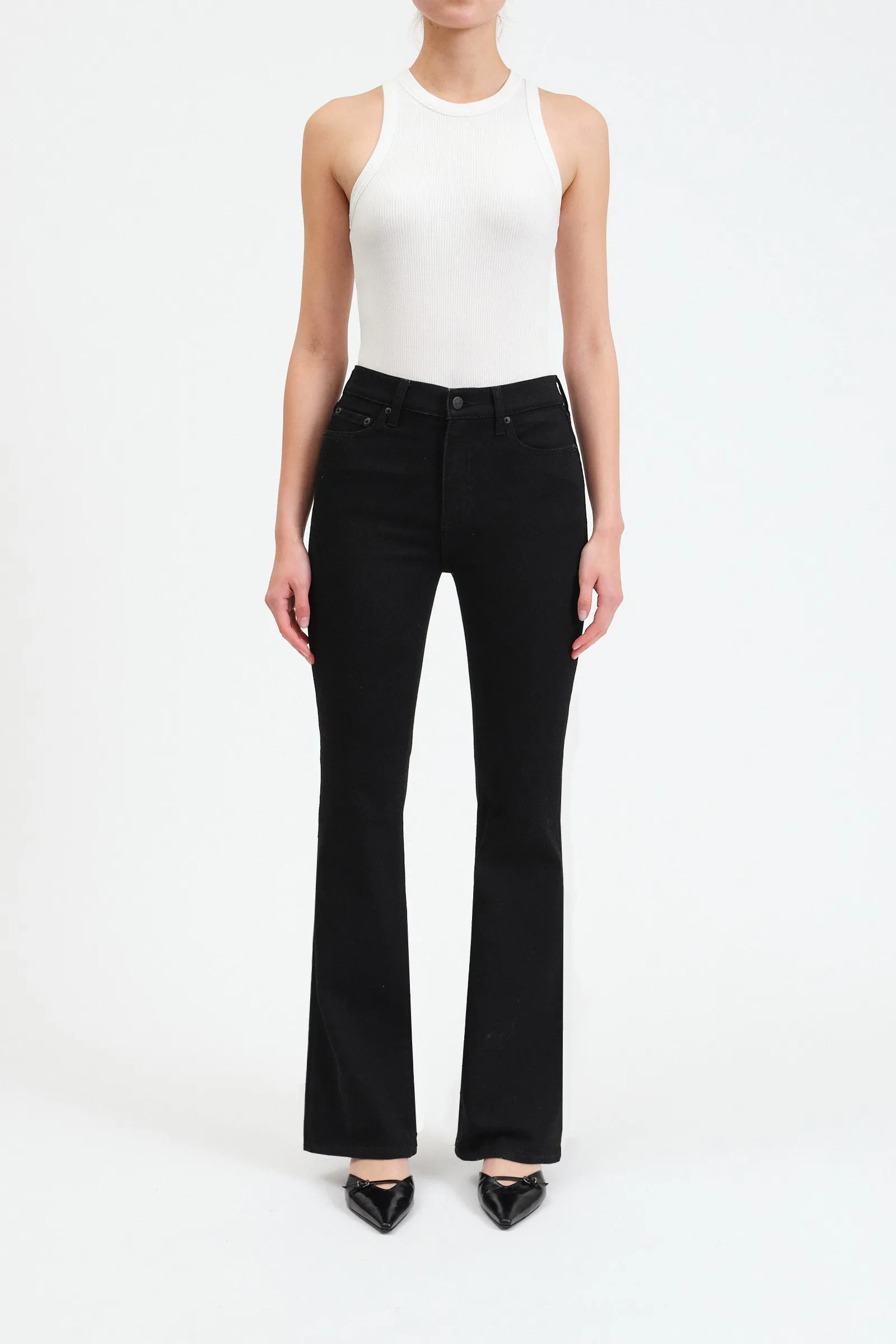 Daze Covergirl Black Bootcut Jean