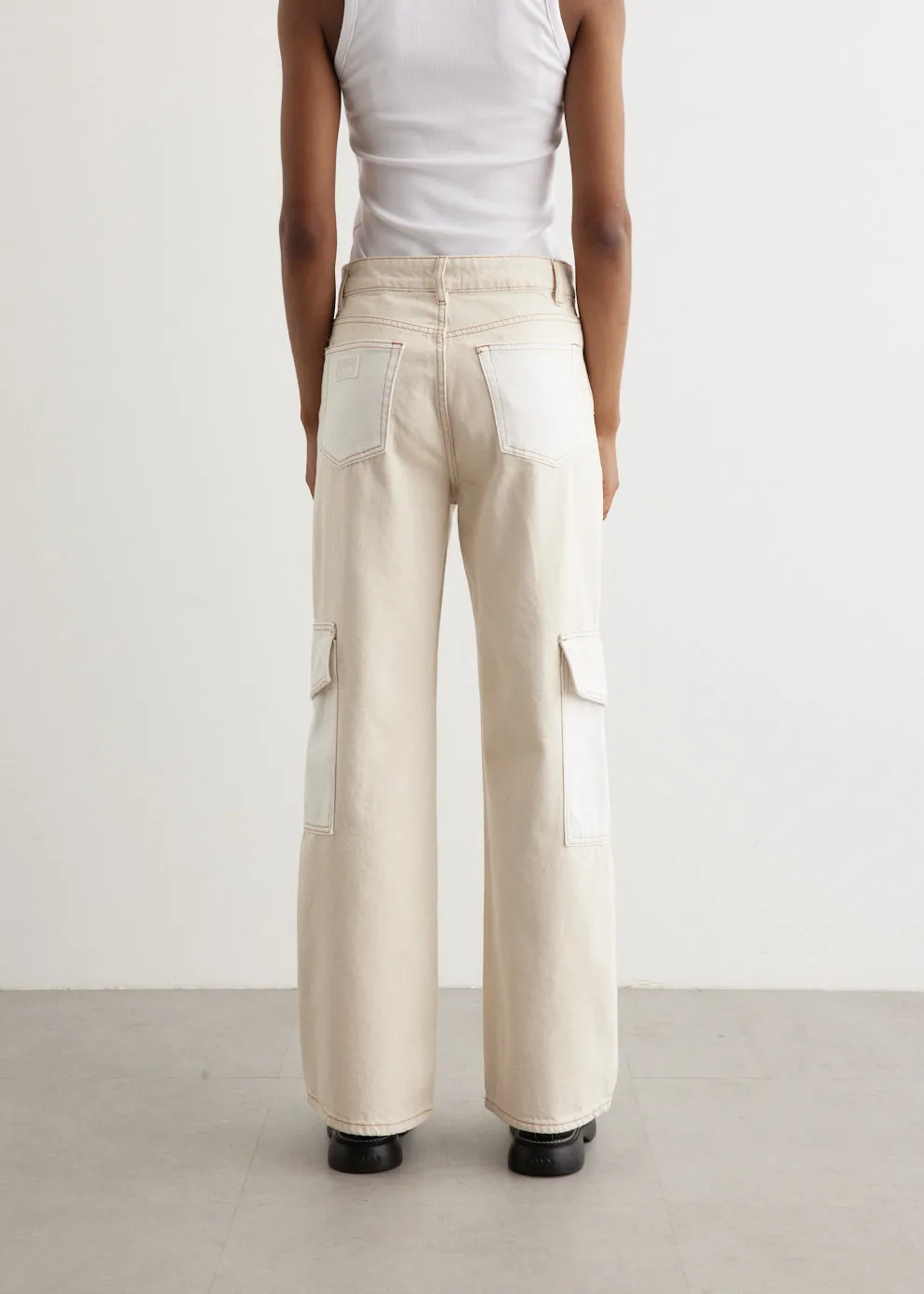 Ecru Denim Angi Jeans