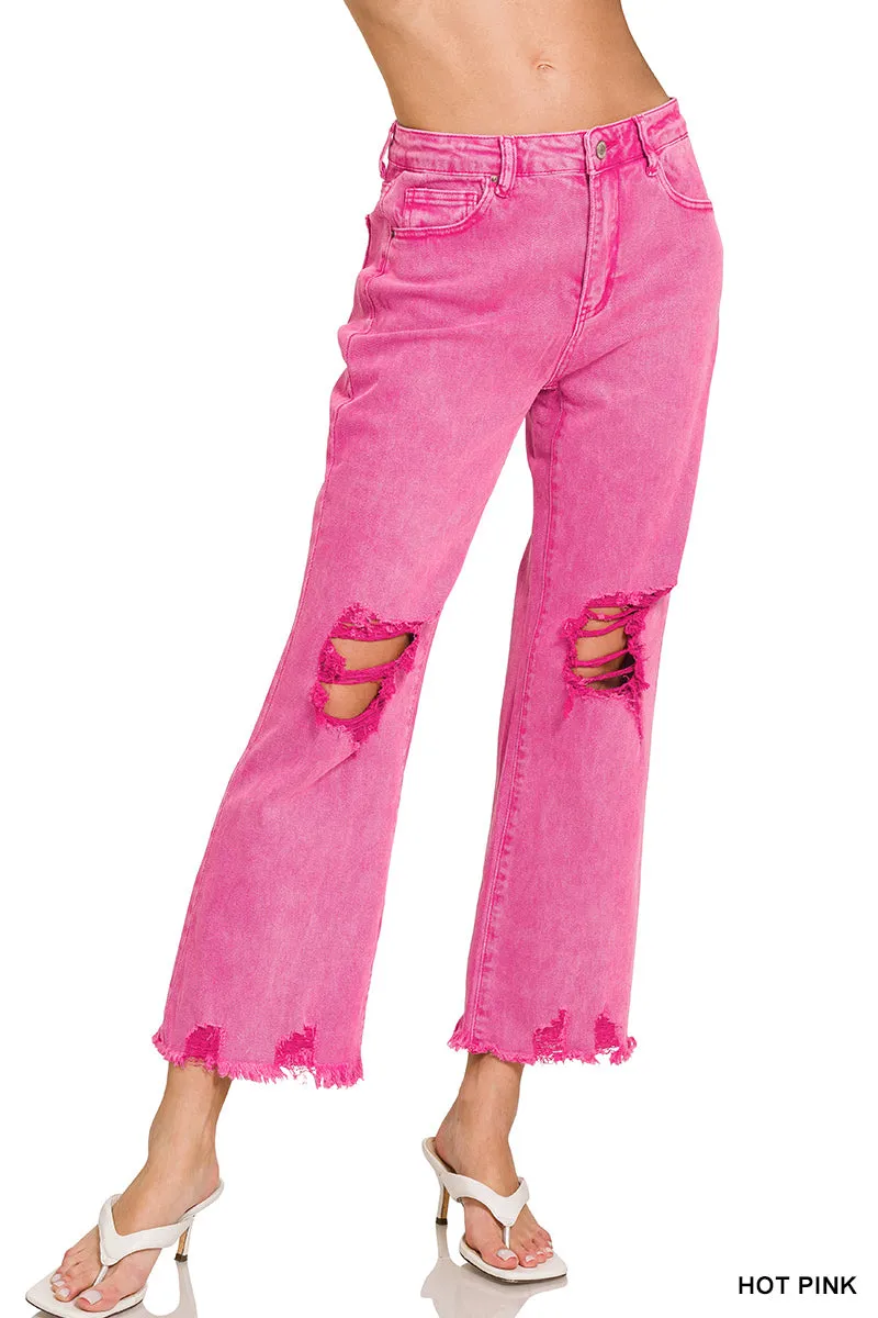 EZ Stapleton Distressed Jean