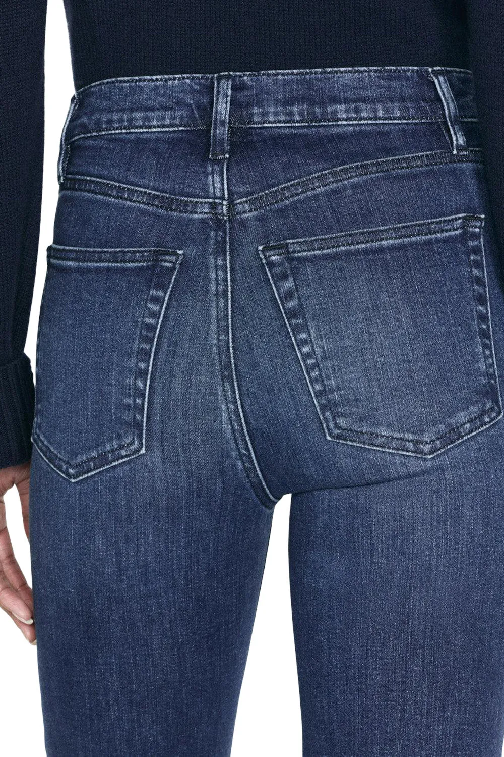 Frame Denim Le Sleek Straight in Thunderstorm