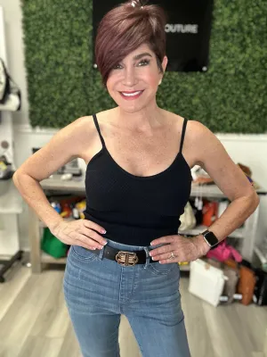 High-Waist Pull On Boot Cut