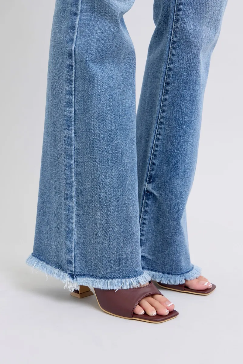 Judy Blue Bootcut Fray Hem Jean