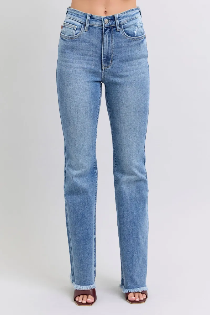 Judy Blue Bootcut Fray Hem Jean