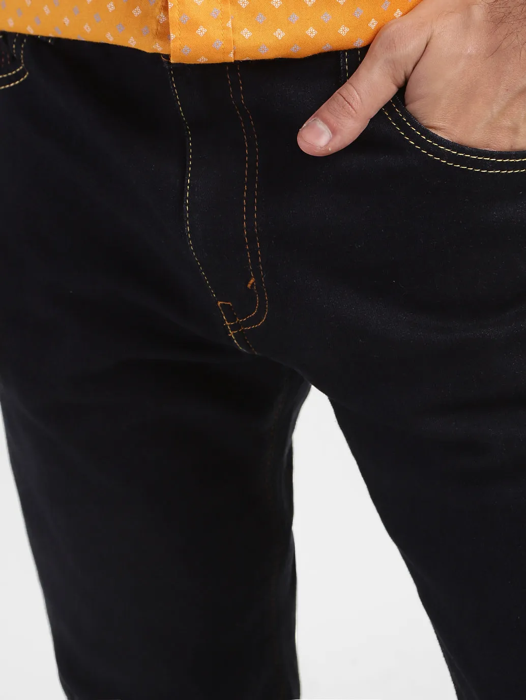 Men's 517 Blue Bootcut Fit Mid Rise Jeans