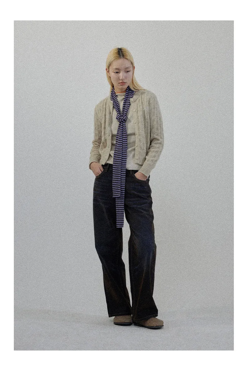 Retro Washed Vintage Jeans