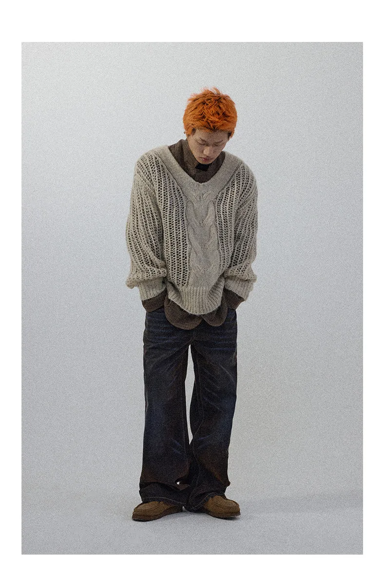 Retro Washed Vintage Jeans