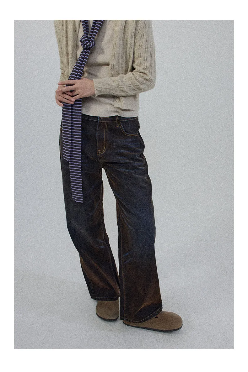 Retro Washed Vintage Jeans