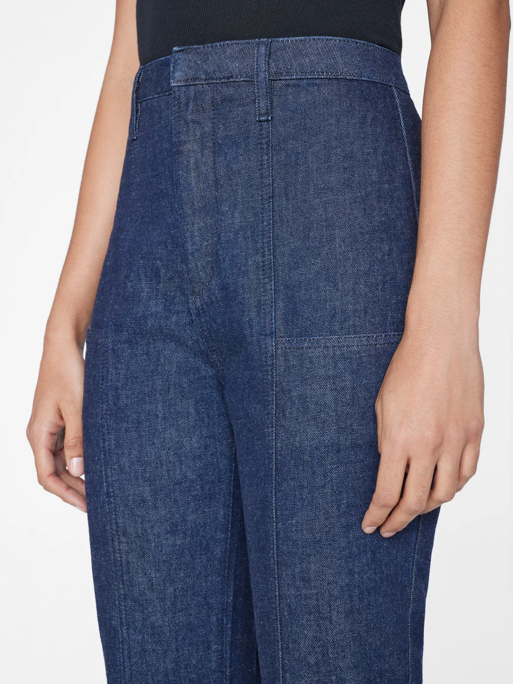 Seamed Pocket Pant -- Rinse