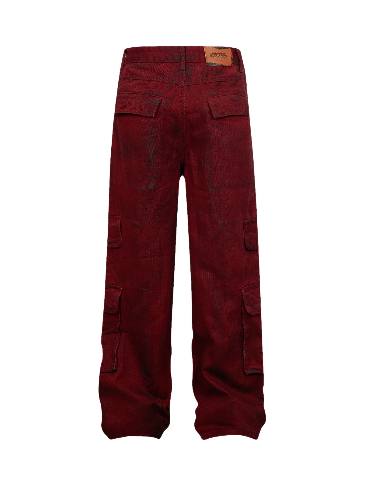 Thesupermade Multi Pocket Cargo Jeans