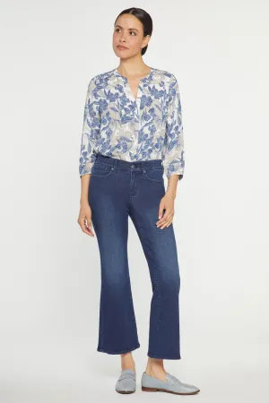 Waist-Match Relaxed Flared Jeans - Underground