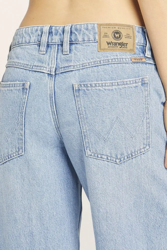 WRANGLER LOW RISE FARRAH JEAN - FADED MARY JANE